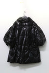 CHENPENG flowers down coat CP22AWJ010 oil surface black